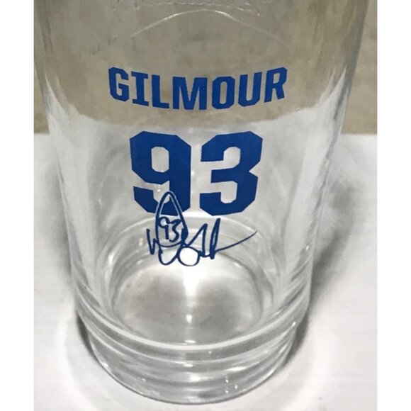 Doug Gilmour Pint Glass Toronto Maple Leafs Collectible Budweiser NHL Hockey 5.5 - Picture 2 of 9